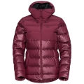 Odlo Winterjacke Severin N-Thermic Insulated Hooded (wasserabweisend, winddicht, atmungsaktiv) beerenrot Damen